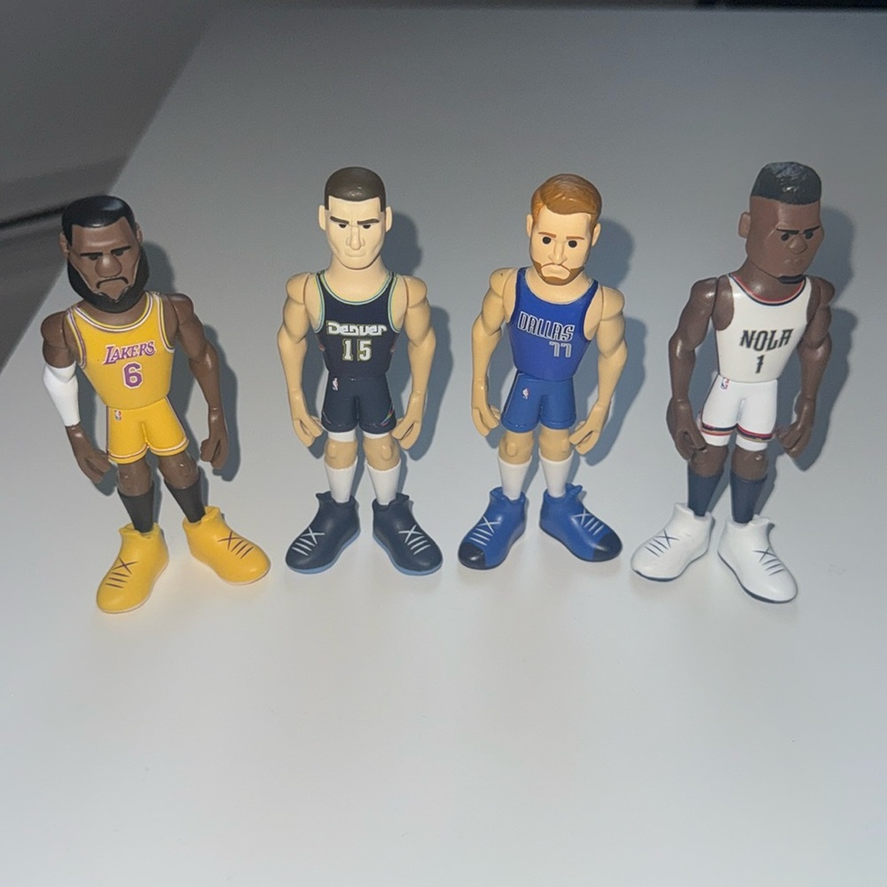 Set of NBA Figurines